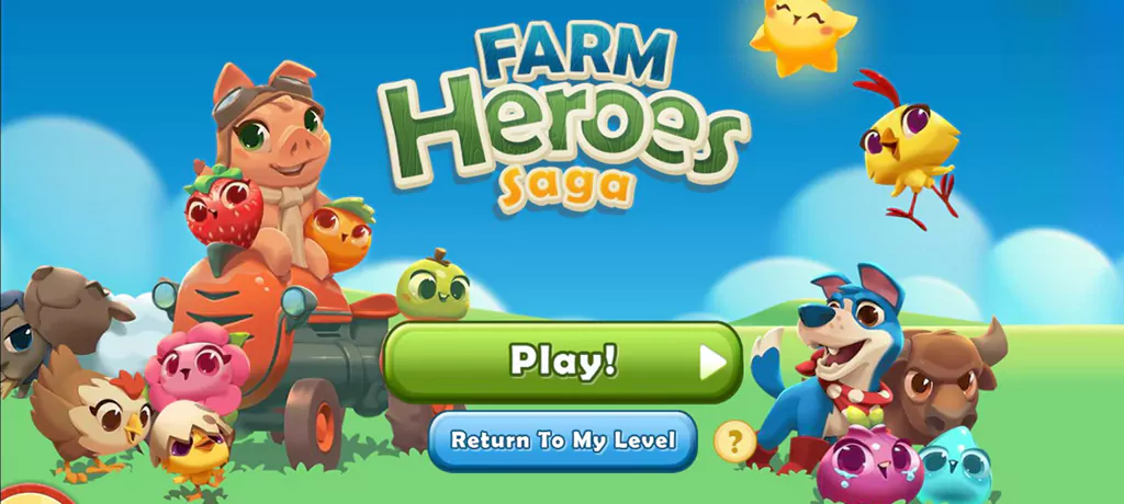 Farm Heroes Saga (قابل نصب بر IOS)