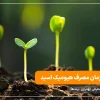 زمان مصرف هیومیک اسید نحوه مصرف هیومیک اسید معرفی بهترین کودهای هیومیک اسید